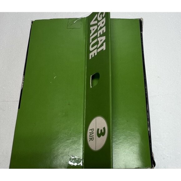 3 Pair No Nonsense Control Top Pantyhose Size A Off Black Sheer Toe  Made In USA - Picture 3 of 6